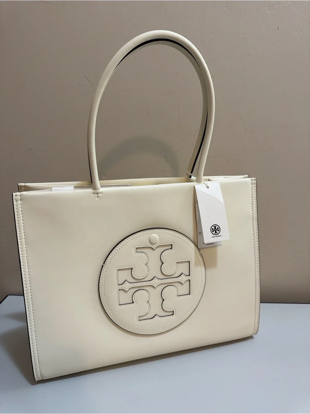 NEW✨NEW✨Tory Burch Ella Bio Small Tote with Logo Medallion